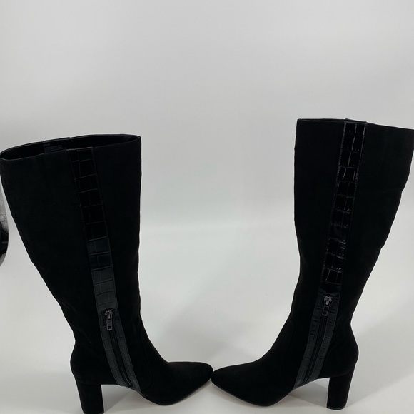 14th & Union Block Heel Knee Boot Jacki-Fab NWOT - Picture 4 of 11